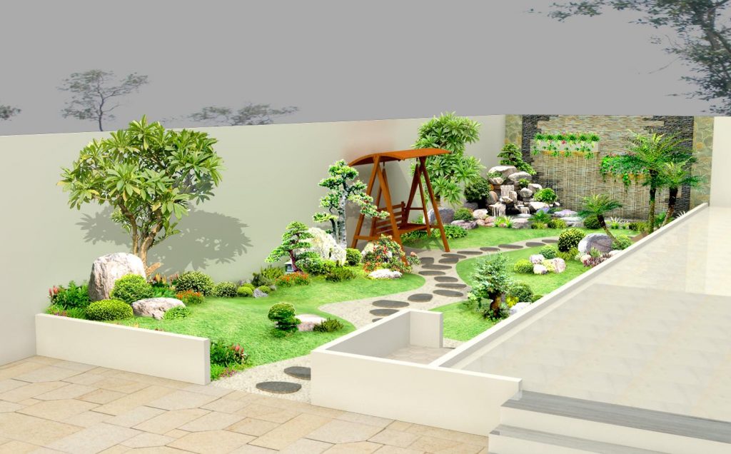 Mẫu sân vườn đẹp