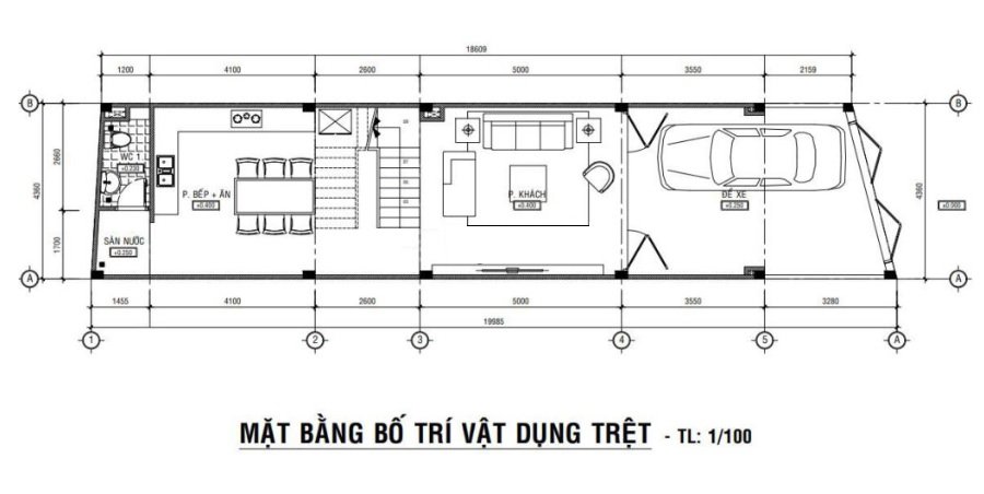 mặt bằng chức năng