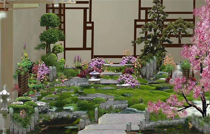 khu vườn Nhật Bản
