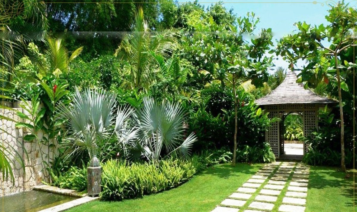 Công năng sân vườn cấp 4 đồng nhất